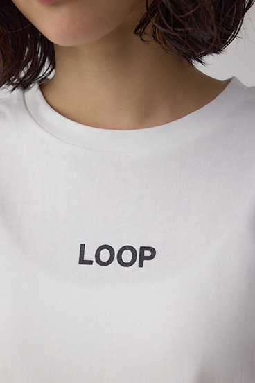 グリッタープリントTシャツ 詳細画像