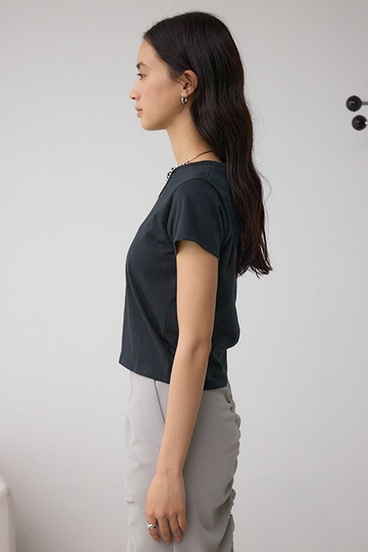 グリッタープリントTシャツ 詳細画像