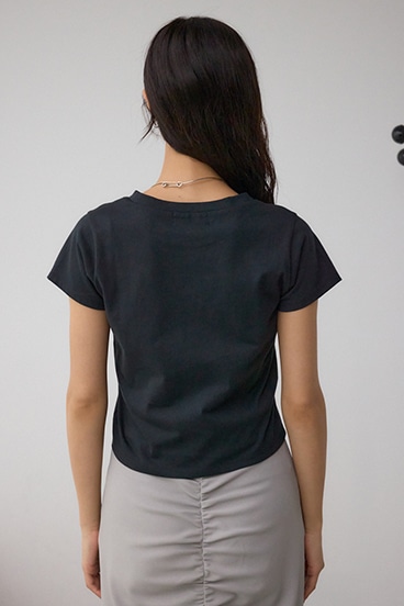 グリッタープリントTシャツ 詳細画像