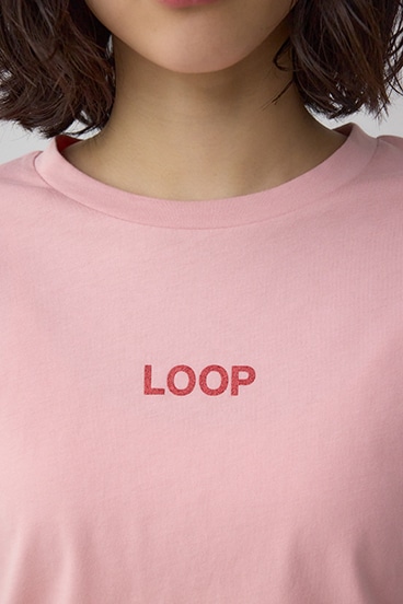 グリッタープリントTシャツ 詳細画像