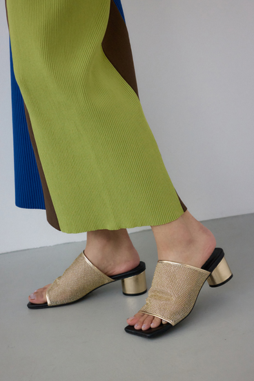 【PLUS】マルチコンビアシメニットタイトスカート 詳細画像