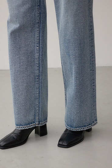 AZUL DENIM ハイウエストワイドデニム 詳細画像