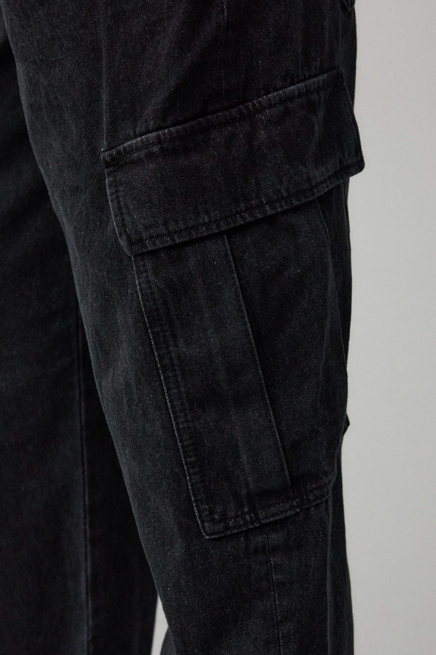 AZUL DENIM リラックスカーゴ 詳細画像 BLK 10