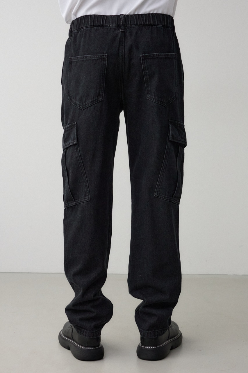 AZUL DENIM リラックスカーゴ 詳細画像 BLK 6