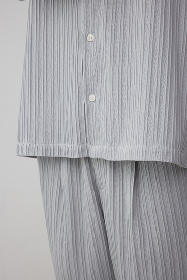 タック楊柳リラックスシャツ 詳細画像