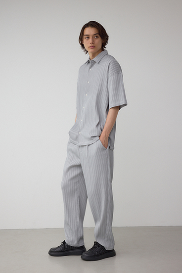 タック楊柳リラックスシャツ 詳細画像