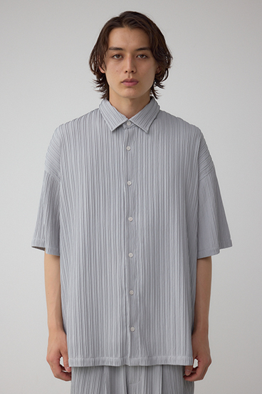 タック楊柳リラックスシャツ 詳細画像