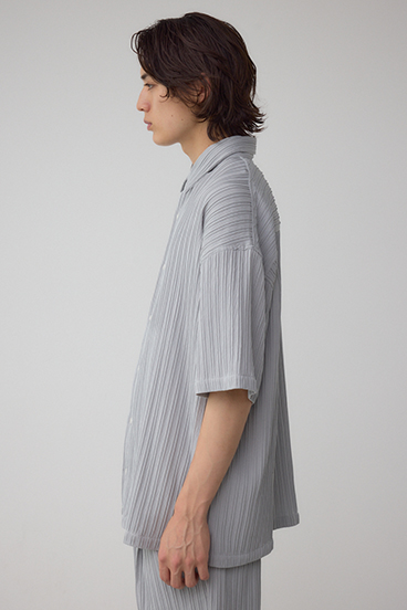 タック楊柳リラックスシャツ 詳細画像