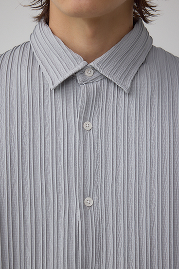 タック楊柳リラックスシャツ 詳細画像