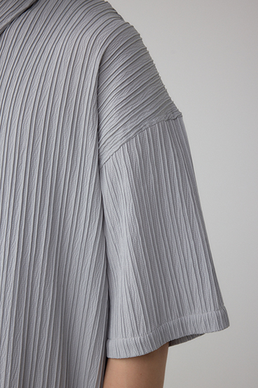 タック楊柳リラックスシャツ 詳細画像