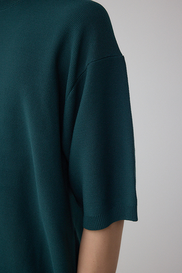 ベーシックガーター5分袖ニット 詳細画像