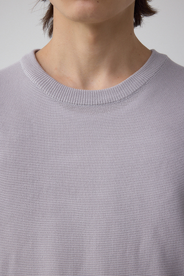 ベーシックガーター5分袖ニット 詳細画像