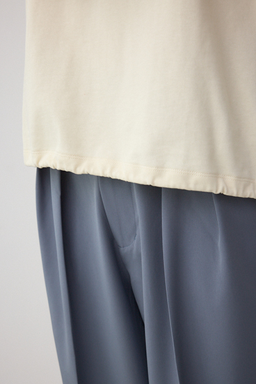 切り替えデザインドローコードトップス 詳細画像