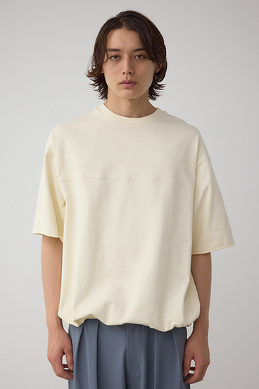 切り替えデザインドローコードトップス 詳細画像