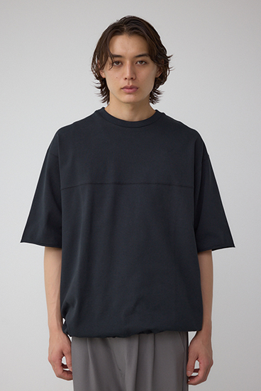 切り替えデザインドローコードトップス 詳細画像