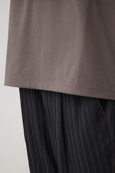 切り替えデザインドローコードトップス 詳細画像