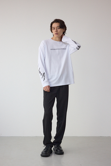 AZULBYMOUSSYロゴ長袖Tシャツ 詳細画像