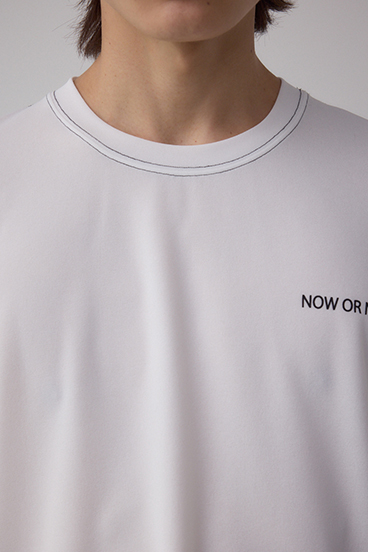 オープンステッチロゴTシャツ 詳細画像