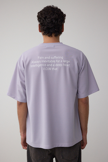 オープンステッチロゴTシャツ 詳細画像