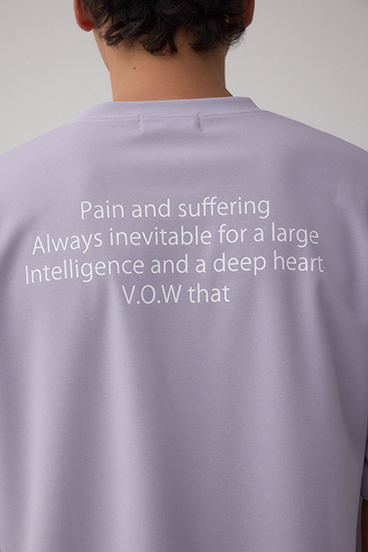 オープンステッチロゴTシャツ 詳細画像