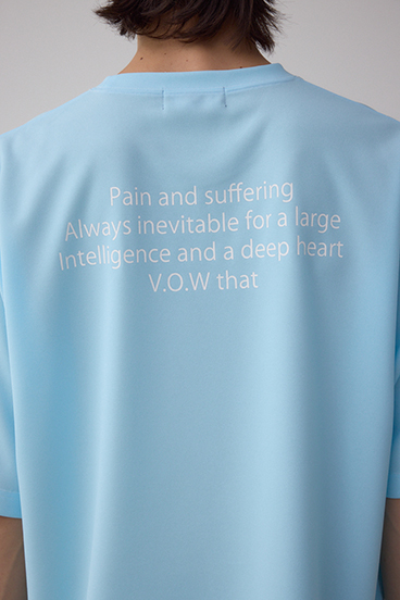 オープンステッチロゴTシャツ 詳細画像