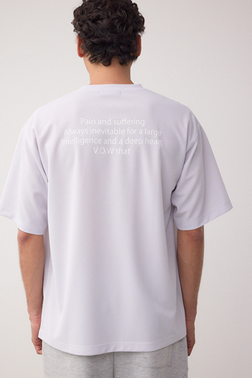 オープンステッチロゴTシャツ 詳細画像