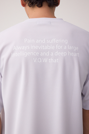 オープンステッチロゴTシャツ 詳細画像