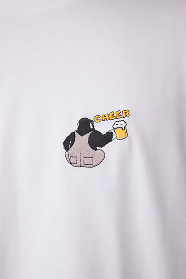 【SUNBEAMS CAMPERS】 FUNK刺繍ワンポイントTEE 詳細画像