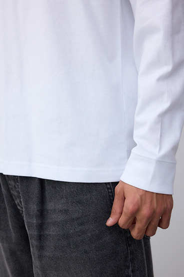 ベーシックロゴロングTシャツ 詳細画像