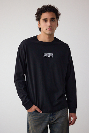 ベーシックロゴロングTシャツ 詳細画像