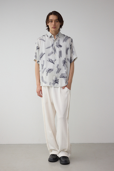 シルキードッツ総柄シャツ 詳細画像