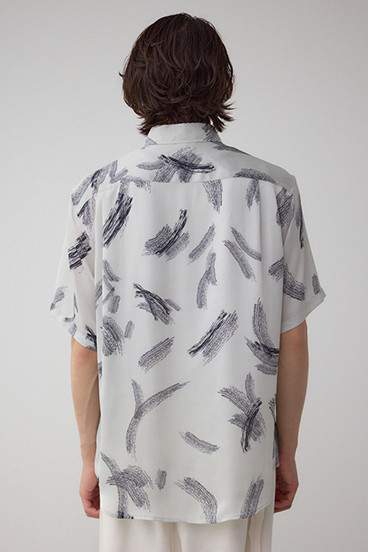 シルキードッツ総柄シャツ 詳細画像