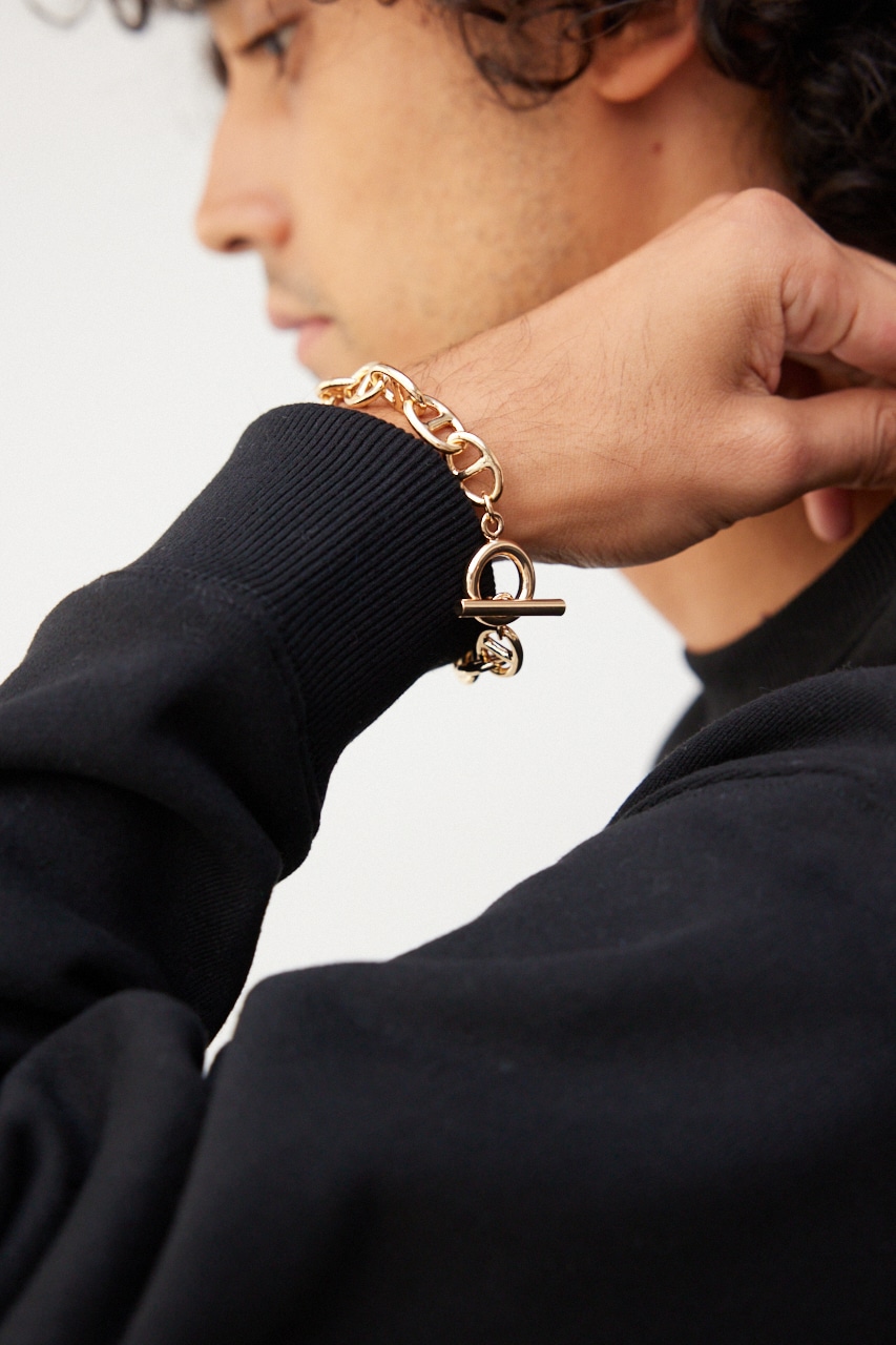 ANCHOR CHAIN BRACELET/アンカーチェーンブレスレット 詳細画像 GLD 1