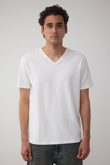 タックフライスVネックTシャツ 詳細画像