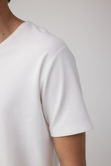 タックフライスVネックTシャツ 詳細画像