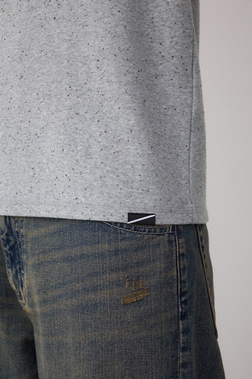 タックフライスVネックTシャツ 詳細画像