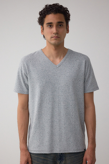 タックフライスVネックTシャツ 詳細画像