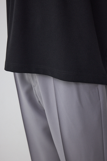 異素材スウィッチンググラフィックTEE 詳細画像