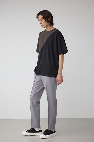 異素材スウィッチンググラフィックTEE 詳細画像