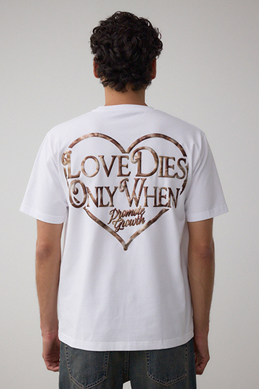 ハートゴールド発泡プリントTEE 詳細画像