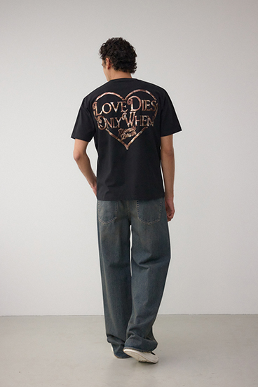 ハートゴールド発泡プリントTEE 詳細画像