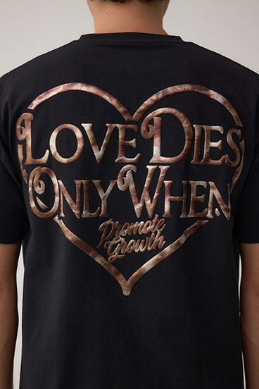 ハートゴールド発泡プリントTEE 詳細画像