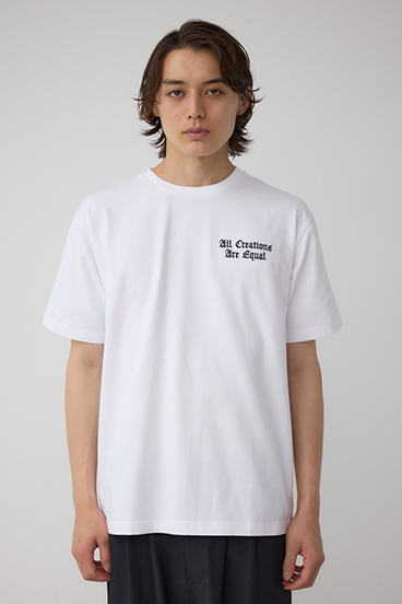 ベア天竺バック刺繍TEE 詳細画像