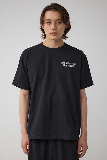 ベア天竺バック刺繍TEE 詳細画像