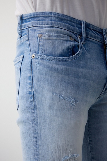 AZUL DENIM リペアスキニー 詳細画像