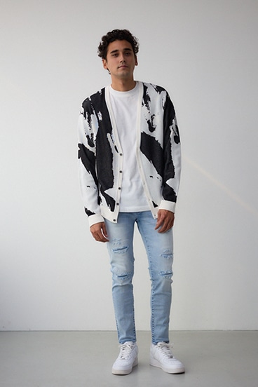 AZUL DENIM リペアスキニー 詳細画像