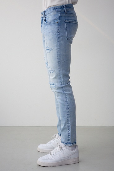 AZUL DENIM リペアスキニー 詳細画像