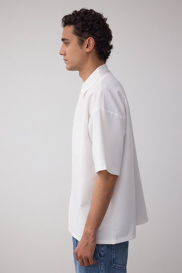 オックスワンポケ刺繍シャツ 詳細画像