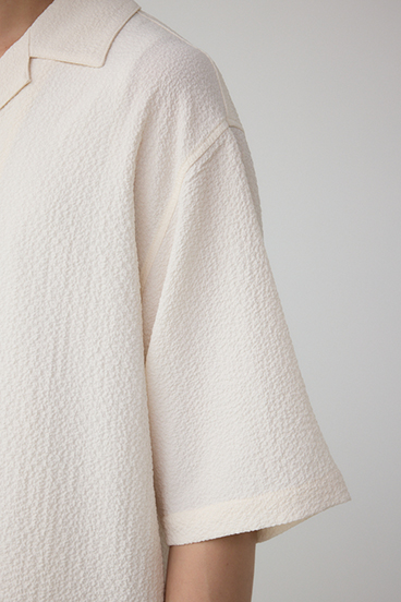 シアサッカーオーバーシャツ 詳細画像