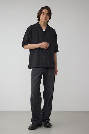 シアサッカーオーバーシャツ 詳細画像